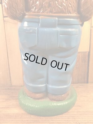 企業キャラクターのスモーキーベアの70’sヴィンテージ貯金箱