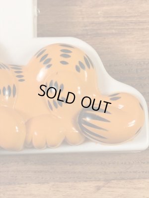 ガーフィールドのプラスチック製の80’sヴィンテージクリップトイ