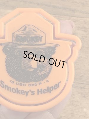 アドバタイジングキャラクターのスモーキーベアの90年代〜ビンテージブックマーク