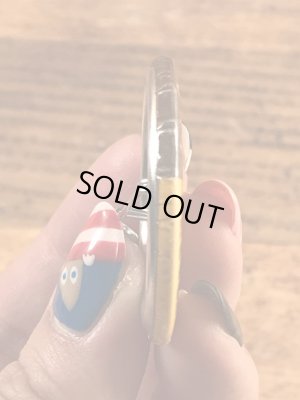 アドバタイジングキャラクターのスモーキーベアの80年代〜ビンテージ缶バッジ