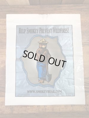 企業キャラクターのスモーキーベアの90’s〜ヴィンテージの袋