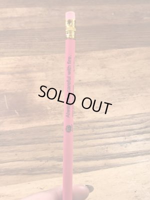 企業キャラクターのスモーキーベアの90’s〜ヴィンテージえんぴつ