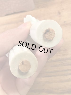 スカルの陶器製の50’sヴィンテージソルト＆ペッパー