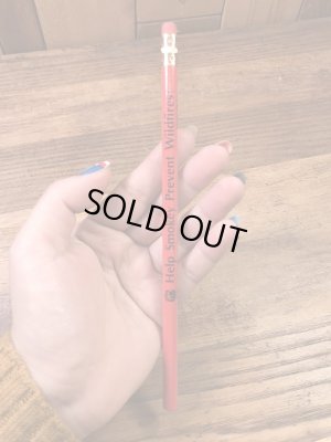 企業キャラクターのスモーキーベアの90’s〜ヴィンテージえんぴつ