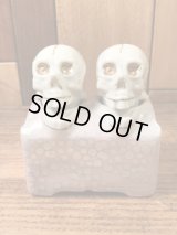 Skull Ceramic Nodder Salt & Pepper　スカル　ビンテージ　ソルト＆ペッパー　首振り　50年代