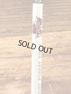 アドバタイジングキャラクターのスモーキーベアの90年代〜ビンテージの鉛筆