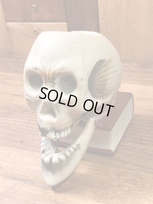 スカルオンブックのメイドインジャパンの50年代ビンテージマッチホルダー