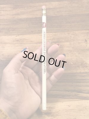 企業キャラクターのスモーキーベアの90’s〜ヴィンテージえんぴつ