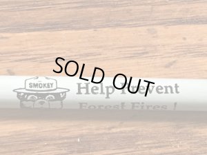 アドバタイジングキャラクターのスモーキーベアの90年代〜ビンテージの鉛筆