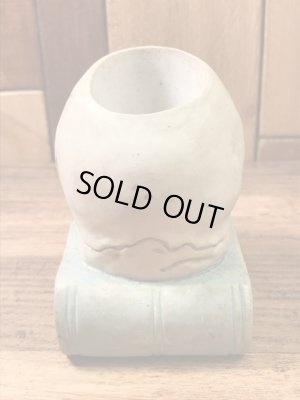 スカルオンブックのメイドインジャパンの50年代ビンテージマッチホルダー