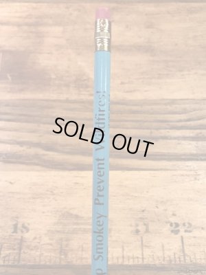 企業キャラクターのスモーキーベアの90’s〜ヴィンテージえんぴつ