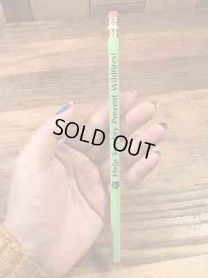 アドバタイジングキャラクターのスモーキーベアの90年代〜ビンテージの鉛筆