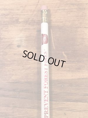 企業キャラクターのスモーキーベアの90’s〜ヴィンテージえんぴつ