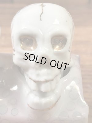 スカルの陶器製の50’sヴィンテージソルト＆ペッパー