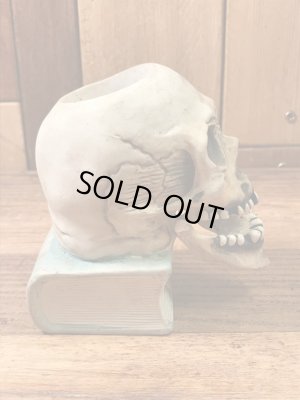 顎がゆらゆら揺れるスカルオンブックの50’sヴィンテージマッチホルダー