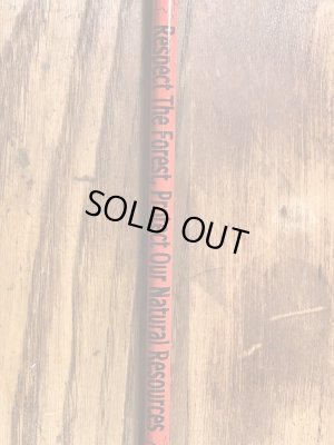 アドバタイジングキャラクターのスモーキーベアの90年代〜ビンテージの鉛筆