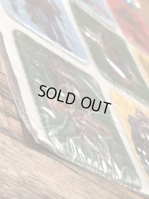 企業キャラクターのスモーキーベアの80’s〜ヴィンテージステッカーシート