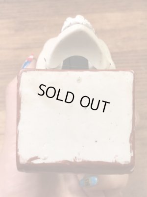 顎がゆらゆら揺れるスカルオンブックの50’sヴィンテージマッチホルダー