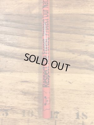 企業キャラクターのスモーキーベアの90’s〜ヴィンテージえんぴつ