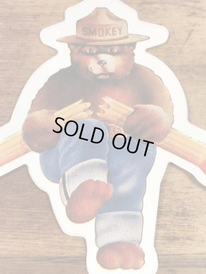アドバタイジングキャラクターのスモーキーベアの90年代〜ビンテージステッカー