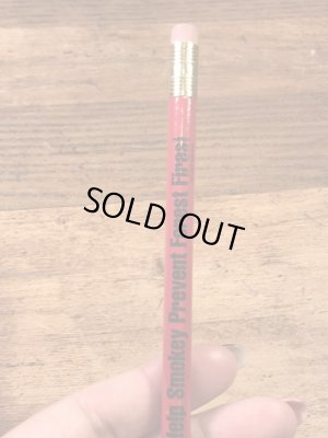 企業キャラクターのスモーキーベアの90’s〜ヴィンテージえんぴつ