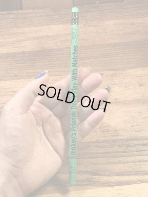 企業キャラクターのスモーキーベアの90’s〜ヴィンテージえんぴつ