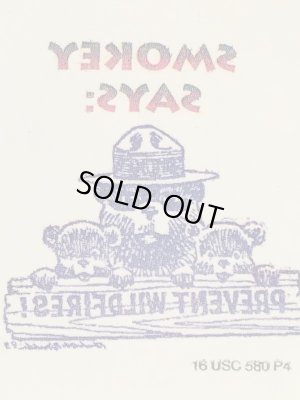 アドバタイジングキャラクターのスモーキーベアの90年代〜ビンテージデカール