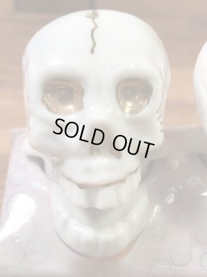 スカルのメイドインジャパン製の50年代ビンテージソルト＆ペッパー