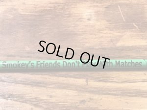 アドバタイジングキャラクターのスモーキーベアの90年代〜ビンテージの鉛筆