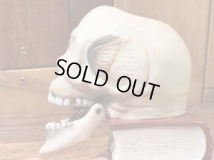 スカルオンブックのメイドインジャパンの50年代ビンテージマッチホルダー