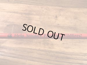 アドバタイジングキャラクターのスモーキーベアの90年代〜ビンテージの鉛筆