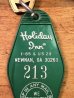 アメリカのモーテル「HOLIDAY INNホリデイイン」のルームキーで使用されていた70年代ビンテージモーテルキー