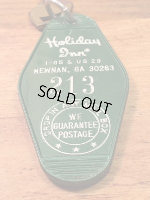 ホリデイインで使用されていた部屋の鍵70sヴィンテージモーテルキー