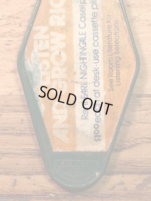 アメリカのモーテル「HOLIDAY INNホリデイイン」のルームキーで使用されていた60〜70年代ビンテージモーテルキー