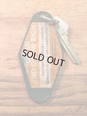 ホリデーインで使用されていた部屋の鍵60s〜70sヴィンテージモーテルキー