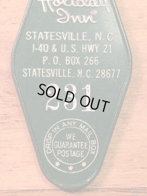 ホリデーインで使用されていた部屋の鍵60s〜70sヴィンテージモーテルキー