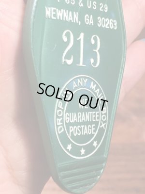 ホリデイインで使用されていた部屋の鍵70sヴィンテージモーテルキー