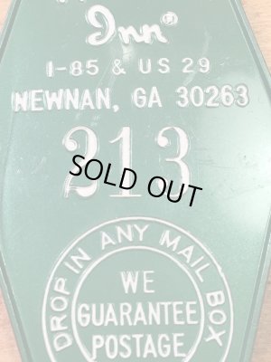 アメリカのモーテル「HOLIDAY INNホリデイイン」のルームキーで使用されていた70年代ビンテージモーテルキー