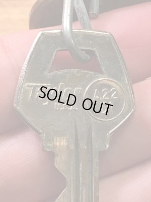 アメリカのモーテル「HOLIDAY INNホリデイイン」のルームキーで使用されていた60〜70年代ビンテージモーテルキー