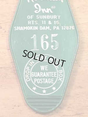 アメリカのモーテル「HOLIDAY INNホリデイイン」のルームキーで使用されていた70年代ビンテージモーテルキー