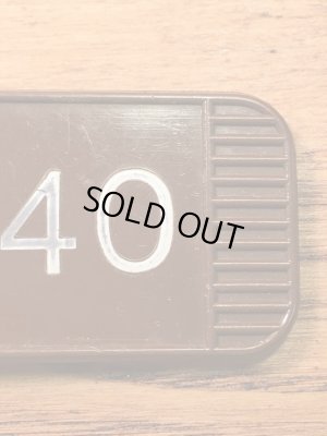 アメリカのモーテル「HOLIDAY INNホリデイイン」のルームキーで使用されていた60〜70年代ビンテージモーテルキー