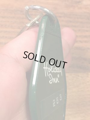 アメリカのモーテル「HOLIDAY INNホリデイイン」のルームキーで使用されていた60〜70年代ビンテージモーテルキー