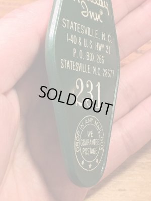 ホリデーインで使用されていた部屋の鍵60s〜70sヴィンテージモーテルキー