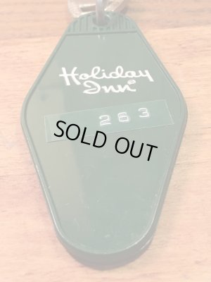アメリカのモーテル「HOLIDAY INNホリデイイン」のルームキーで使用されていた60〜70年代ビンテージモーテルキー