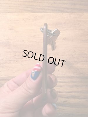 アメリカのモーテル「HOLIDAY INNホリデイイン」のルームキーで使用されていた60〜70年代ビンテージモーテルキー