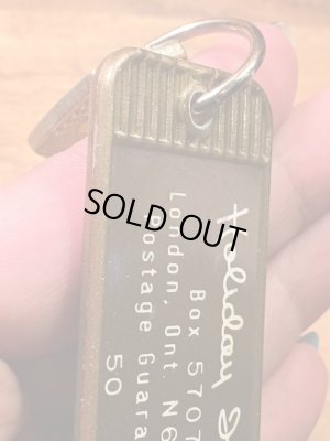 アメリカのモーテル「HOLIDAY INNホリデイイン」のルームキーで使用されていた60〜70年代ビンテージモーテルキー