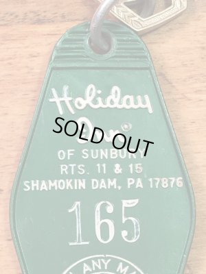 ホリデイインで使用されていた部屋の鍵70sヴィンテージモーテルキー