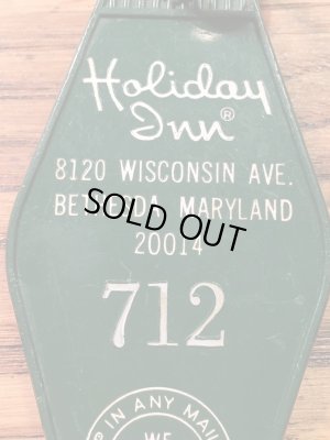 ホリデーインで使用されていた部屋の鍵60s〜70sヴィンテージモーテルキー