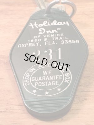 ホリデイインで使用されていた部屋の鍵70sヴィンテージモーテルキー