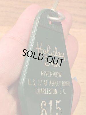 アメリカのモーテル「HOLIDAY INNホリデイイン」のルームキーで使用されていた60〜70年代ビンテージモーテルキー